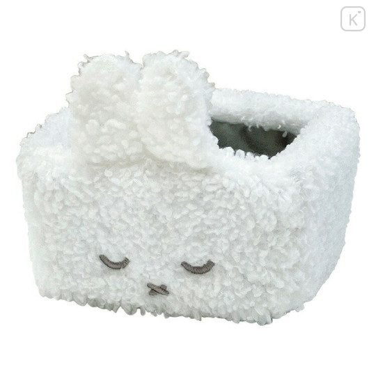 Japan Miffy Desk Organizer / Accessory Tray - Fluffy White - 1