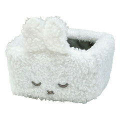 Japan Miffy Desk Organizer / Accessory Tray - Fluffy White