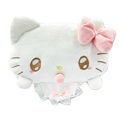 Japan Sanrio Fluffy Cushion - Hello Kitty / Angel Baby