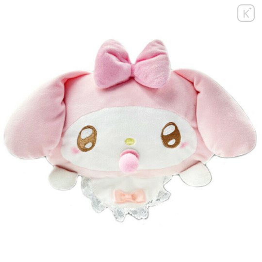 Japan Sanrio Fluffy Cushion - My Melody / Angel Baby - 1