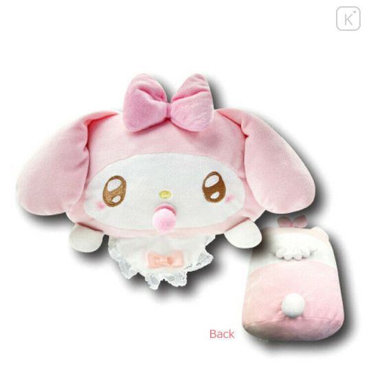 Japan Sanrio Fluffy Cushion - My Melody / Angel Baby - 2