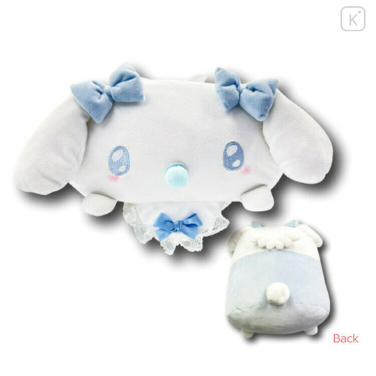 Japan Sanrio Fluffy Cushion - Cinnamoroll / Angel Baby - 2