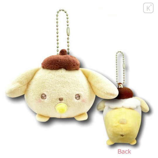 Japan Sanrio Mascot Holder - Pompompurin / Angel Baby - 2