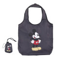 Japan Disney Store Eco Shopping Bag with Carabiner - Mickey Mouse - 1