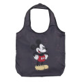 Japan Disney Store Eco Shopping Bag with Carabiner - Mickey Mouse - 2