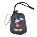 Japan Disney Store Eco Shopping Bag with Carabiner - Mickey Mouse - 5