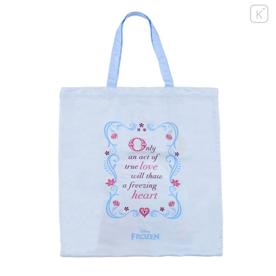 Japan Disney Store Eco Shopping Bag - Frozen Elsa & Anna - 2