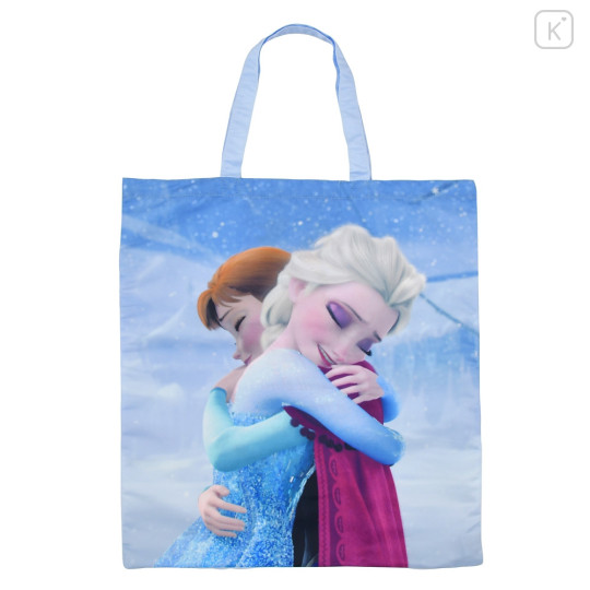 Japan Disney Store Eco Shopping Bag - Frozen Elsa & Anna - 3