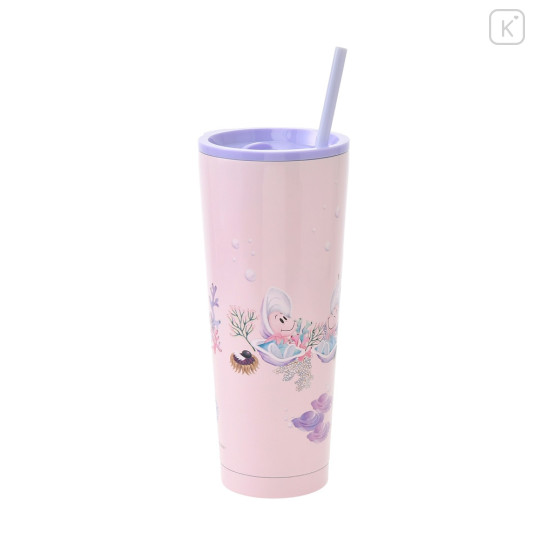 Japan Disney Store Stainless Steel Tumbler With Lid - Young Oyster - 4
