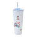 Japan Disney Store Stainless Steel Tumbler With Lid - Figaro & Cleo - 3