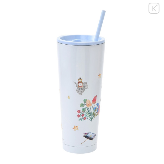 Japan Disney Store Stainless Steel Tumbler With Lid - Figaro & Cleo - 4