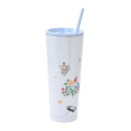 Japan Disney Store Stainless Steel Tumbler With Lid - Figaro & Cleo - 4