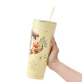 Japan Disney Store Stainless Steel Tumbler With Lid - Pooh In Forest - 2