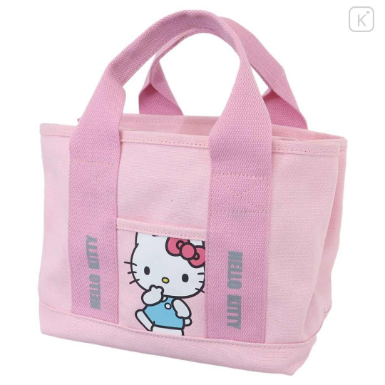 Japan Sanrio Tote Bag Divided Holder - Hello Kitty / Pink - 1