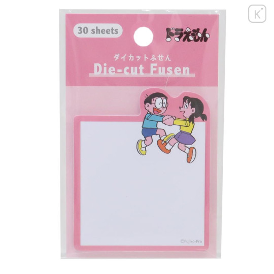 Japan Doraemon Sticky Notes - Nobita & Shizuka - 1