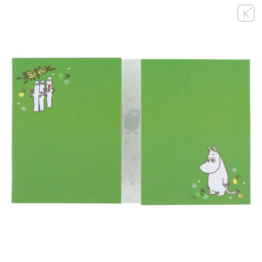 Japan Moomin Sticky Notes - Little My & Snufkin & Moomintroll - 3