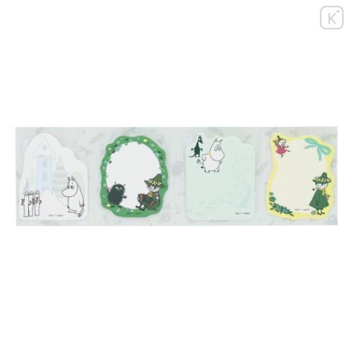 Japan Moomin Sticky Notes - Little My & Snufkin & Moomintroll - 4