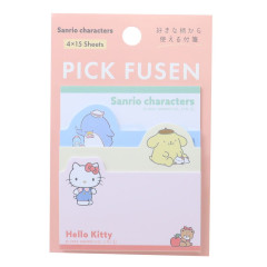 Japan Sanrio Pick Fusen Sticky Notes - Characters