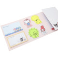 Japan Sanrio Sticky Notes with Case - Characters / Retro - 2