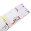 Japan Sanrio Sticky Notes with Case - Characters / Retro - 3