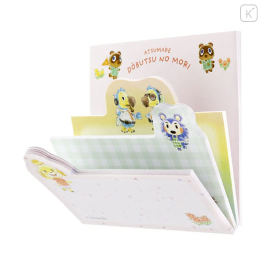 Japan Animal Crossing New Horizons Pick Fusen Sticky Notes - Characters - 2