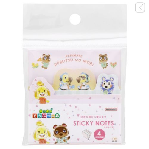 Japan Animal Crossing New Horizons Pick Fusen Sticky Notes - Characters - 4