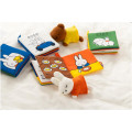 Japan Miffy Baby Cloth Picture Book - Vehicle - 4