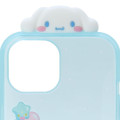 Japan Sanrio IIIIfit Frame Clear iPhone Case - Cinnamoroll / iPhone15 & iPhone14 & iPhone13 - 4