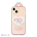 Japan Sanrio IIIIfit Frame Clear iPhone Case - My Melody : iPhone15 & iPhone14 & iPhone13 - 6