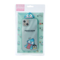 Japan Sanrio IIIIfit Frame Clear iPhone Case - Hangyodon / iPhone15 & iPhone14 & iPhone13 - 2