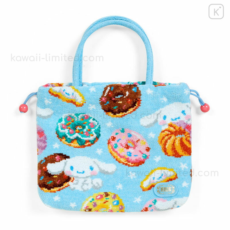 Japan Sanrio Feiler Hand Drawstring Bag - Cinnamoroll | Kawaii Limited