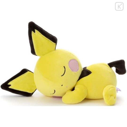 Japan Pokemon Plush Toy - Pichu / Sleeping Friend A - 1