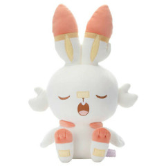 Japan Pokemon Plush Toy - Scorbunny / Sleeping Friend