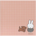 Japan Miffy Square Memo - Miffy & Snuffy : Light Orange - 2