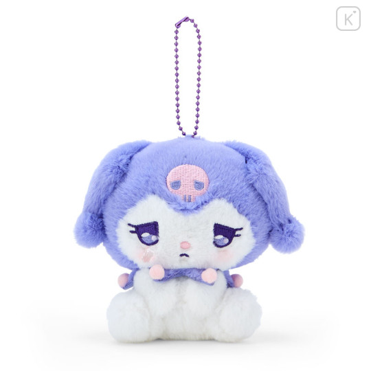 Japan Sanrio Mascot Holder - Kuromi / Expression Crying With Tear - 1