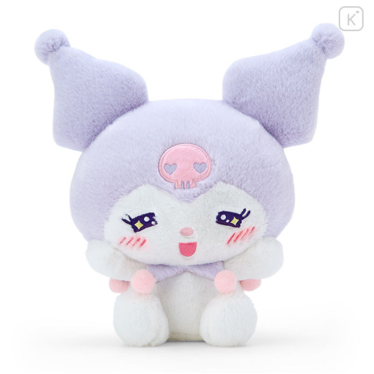 Japan Sanrio Plush Toy - Kuromi / Expression Beaming Blush - 1