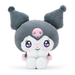 Japan Sanrio Plush Toy - Kuromi / Expression Adoring Gaze Flushed Grin