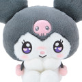 Japan Sanrio Plush Toy - Kuromi / Expression Adoring Gaze Flushed Grin - 3