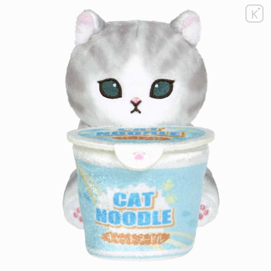 Japan Mofusand Monitor Plush Toy - Cat : Cup Noodles - 1