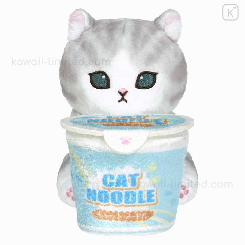 Japan Mofusand Monitor Plush Toy - Cat / Cup Noodles | Kawaii Limited