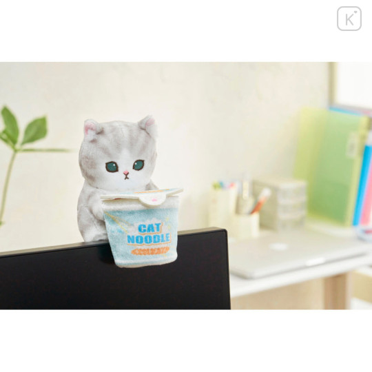 Japan Mofusand Monitor Plush Toy - Cat : Cup Noodles - 2
