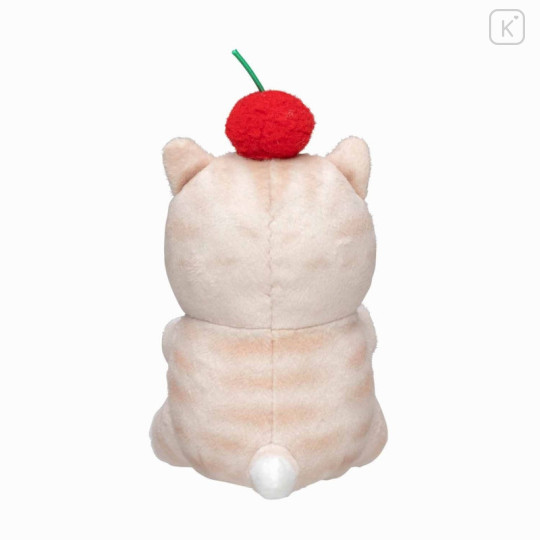 Japan Mofusand Monitor Plush Toy - Cat : Ice Cream - 5