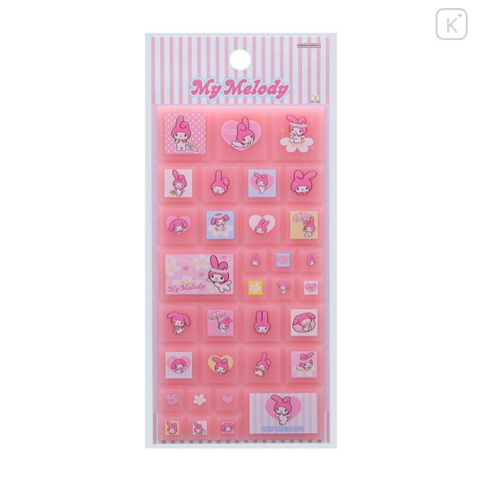 Japan Sanrio Tile Sticker - My Melody / Y2k - 1