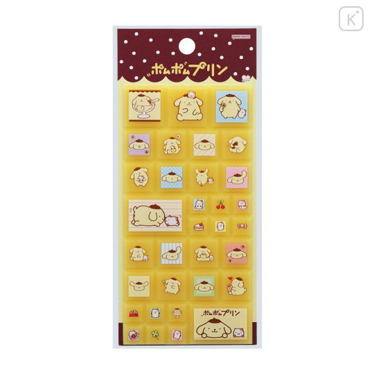 Japan Sanrio Tile Sticker - Pompompurin / Y2k - 1