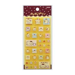 Japan Sanrio Tile Sticker - Pompompurin / Y2k