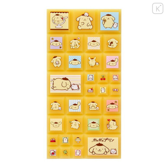 Japan Sanrio Tile Sticker - Pompompurin / Y2k - 2