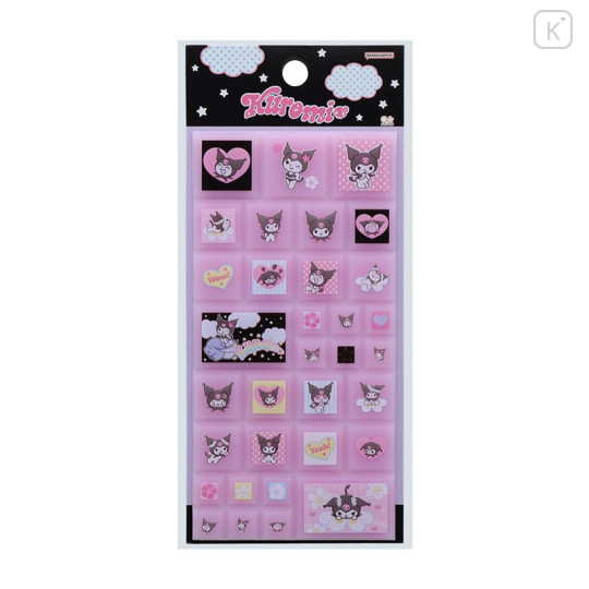 Japan Sanrio Tile Sticker - Kuromi / Y2k - 1