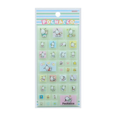 Japan Sanrio Tile Sticker - Pochacco / Y2k