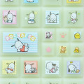 Japan Sanrio Tile Sticker - Pochacco / Y2k - 4