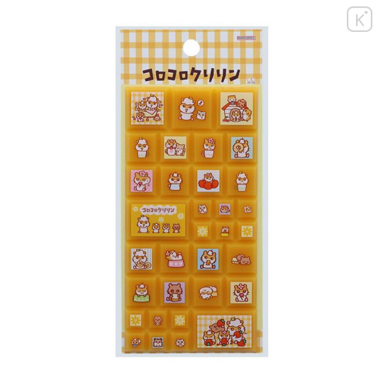 Japan Sanrio Tile Sticker - Corocorokuririn / Y2k - 1